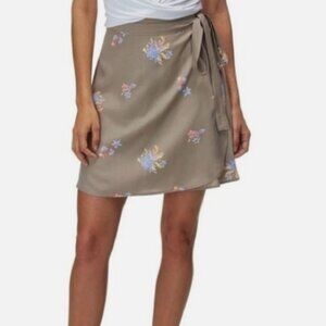 Patagonia June Lake Wrap Skirt Tencel Lyocell Floral Size Large